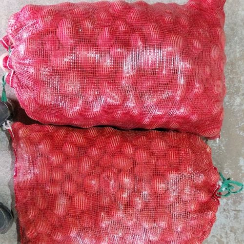 mallas para papas, cebollas y ajos